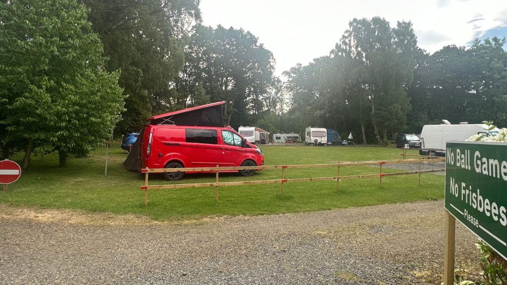 Fallowfield Dene Camp Site